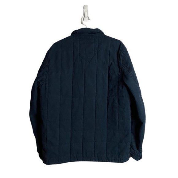 Jack & Jones Men's Blue Lightly Padded Workwear Jacket - Picture 13 of 13